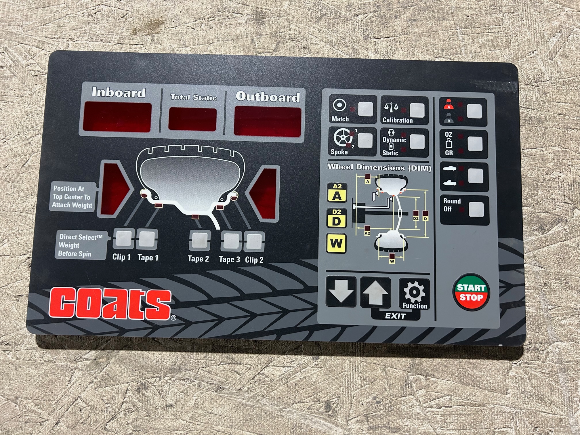 Coats Display Touch Panel – Timco Hoist Services