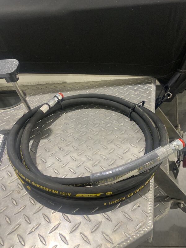Rotary Power Unit Hose In Bay