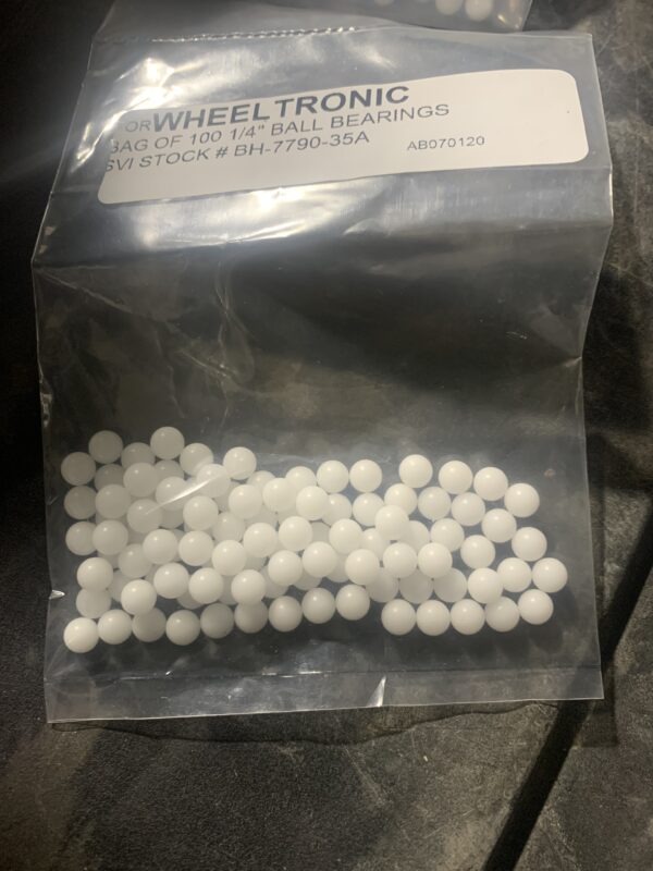 Wheeltronic 1/4" Ball Bearings 100 Pack