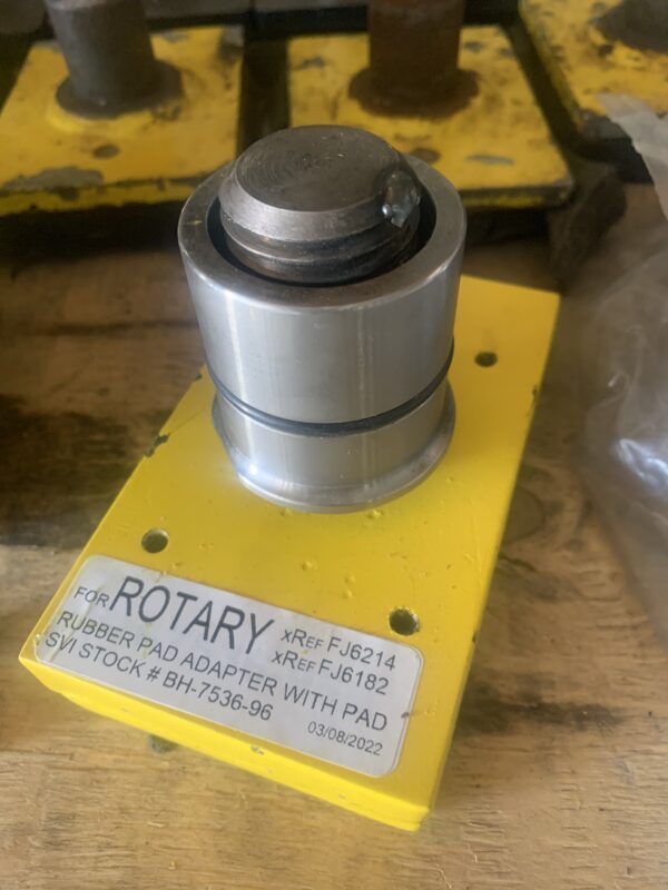 Rotary Rubber Pad Adapter Base with Pad