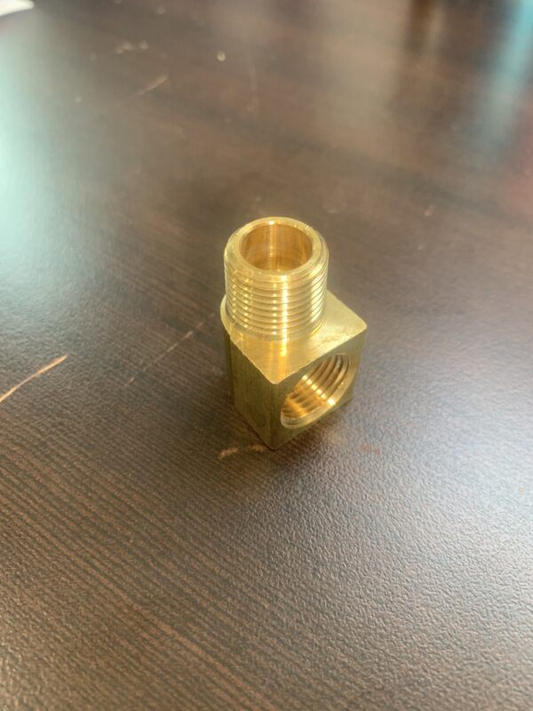 3/8 inch Female to 3/8 inch Male Brass Street Elbow Fitting