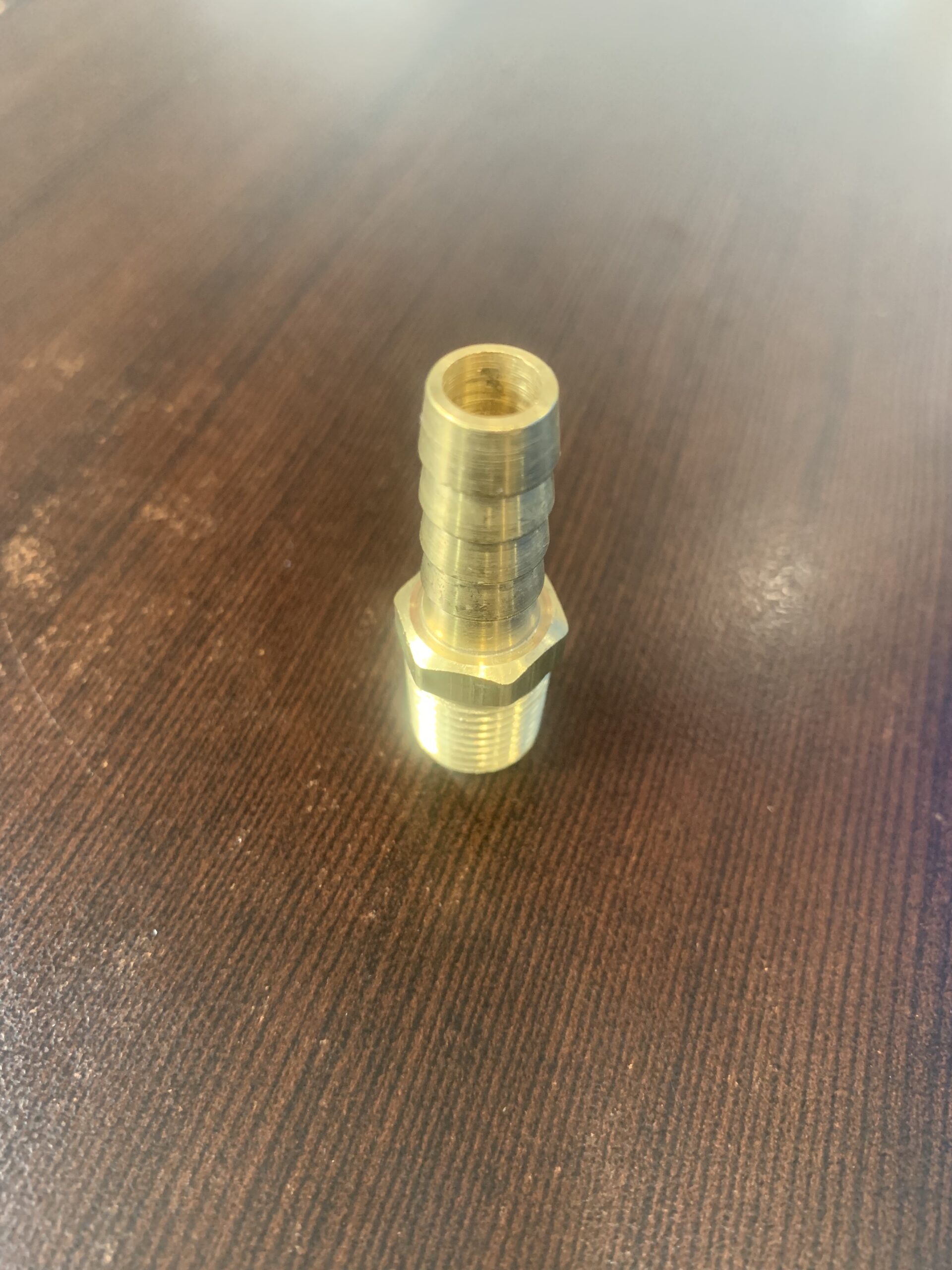 1/4 inch Hose to 1/4 inch Male Brass Hose Barb