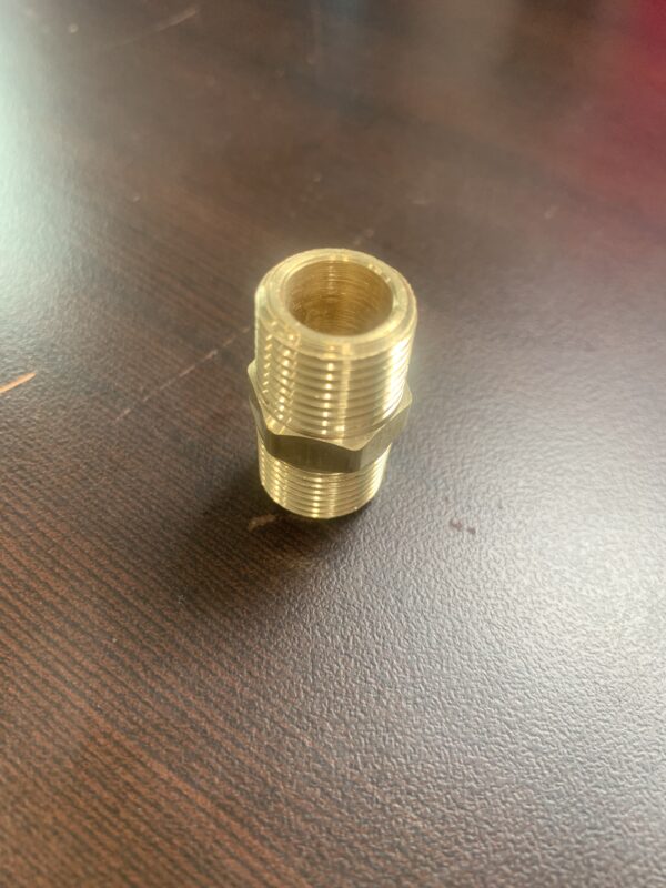 3/8 inch Straight Brass Male Fitting