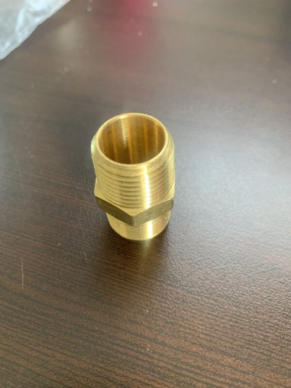1/2 inch Straight Brass Male Fitting