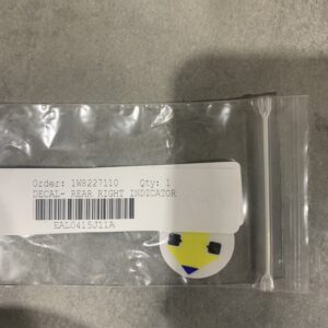 Rear Right Decal Indicator