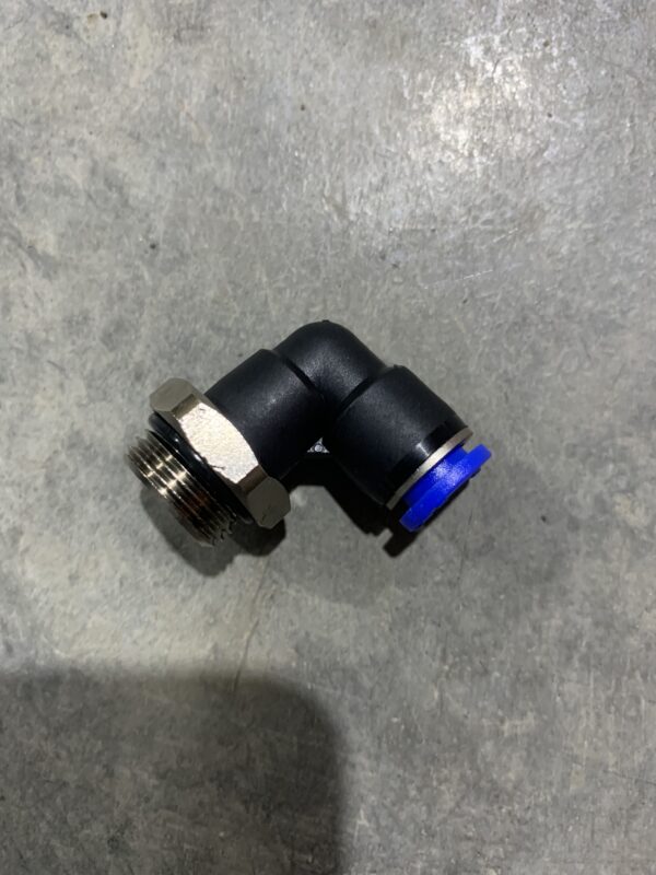 8mm to (G) 3/8 inch Male Elbow Fitting