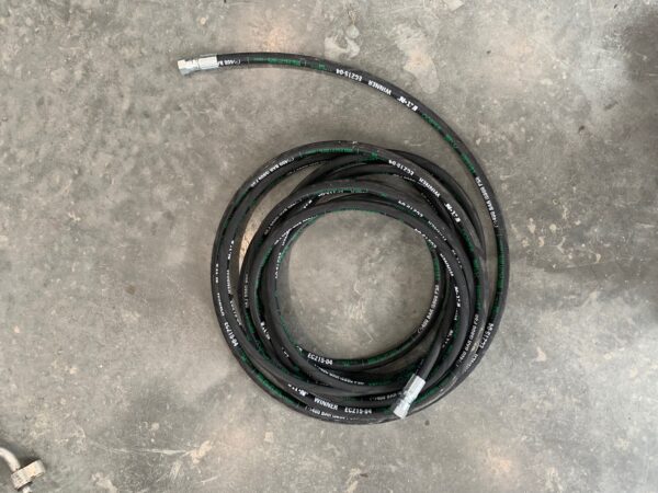 Hydraulic Hose Assembly 1/4 x 295 with Fittings