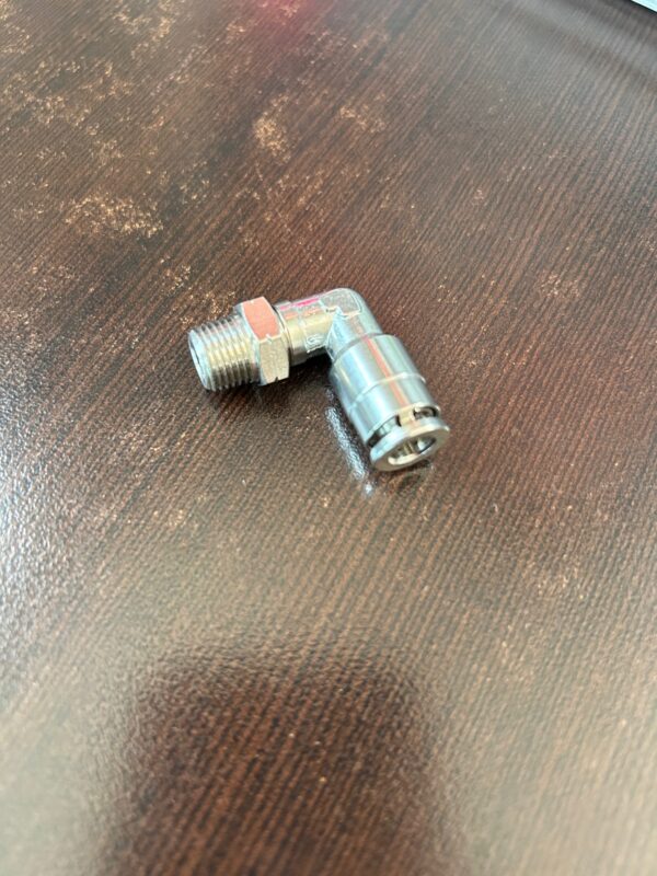 6mm to 1/8" Stainless Elbow Fitting